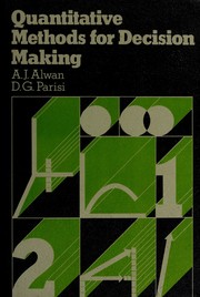 Cover of: Quantitative methods for decision making