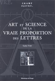 Art, proportion des lettres by Tory.