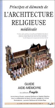 Cover of: Principes et éléments de l'architecture religieuse médiévale