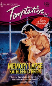 Cover of: Memory Lapse: Harlequin Temptation - 522, Secret Fantasies