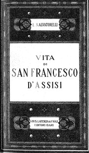Cover of: Vita de San Francesco d' Assisi by Luigi Salvatorelli.