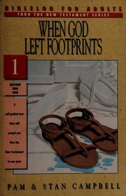 Cover of: When God left footprints