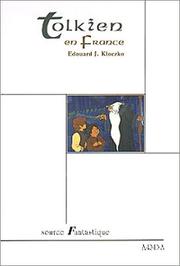 Cover of: Tolkien en France by Edouard Kloczko, Edouard J. Kloczko