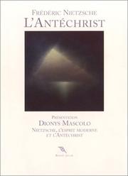 L' Antéchrist, suivi de by Friedrich Nietzsche