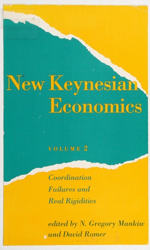 The New Keynesian Economics by N. Gregory Mankiw