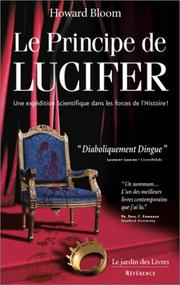 Cover of: Le Principe de Lucifer by Howard Bloom