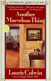Cover of: Another marvelous thing by Laurie Colwin