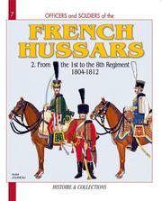 Cover of: OAS7 FRENCH HUSSARS VOLUME 2: FROM THE EMPIRE TO RESTORATION (Officers & Soldiers)