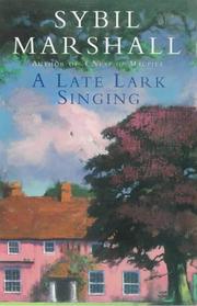 Cover of: Late Lark Singing