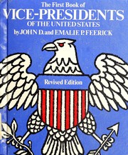 Cover of: The first book of Vice-Presidents of the United States