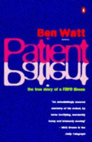 Cover of: Patient by Ben Watt