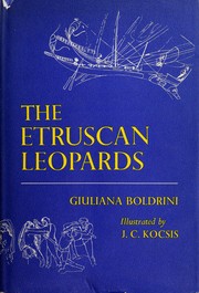 Cover of: The Etruscan leopards. by Giuliana Boldrini