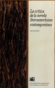 Cover of: La Crítica de la novela iberoamericana contemporánea: antología