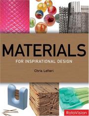 Cover of: Materials for Inspirational Design