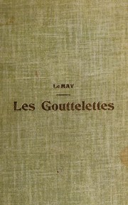 Cover of: Les gouttelettes: sonnets.