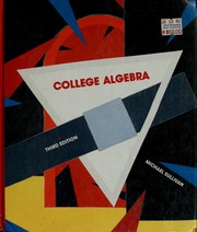 Cover of: College algebra by Michael Joseph Sullivan Jr.
