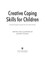 Cover of: Creative coping skills for children