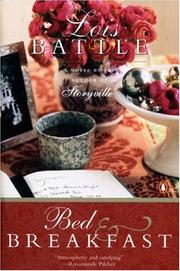 Cover of: Bed and Breakfast by Lois Battle
