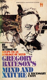 Cover of: Mind and Nature Necessary by Gregory Bateson