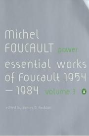 Cover of: Power (Essential Works of Foucault 3) by Michel Foucault