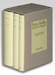 The diaries of Franz Kafka by Franz Kafka