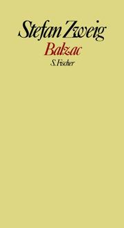 Cover of: Balzac. by Stefan Zweig