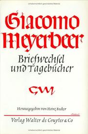Cover of: Briefwechsel und Tagebücher, 5 Bde., Bd.2, 1825-1836