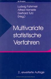 Cover of: Multivariate statistische Verfahren.
