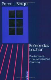 Cover of: Erlosendes Lachen by Peter L. Berger