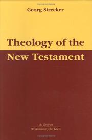 Cover of: Theology of the New Testament