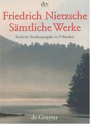 Cover of: Saemtliche Werke by 