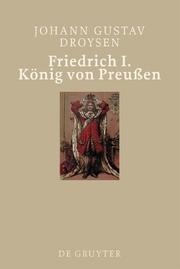 Cover of: Friedrich I., Konig von Preußen