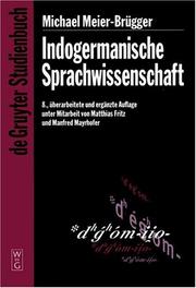 Cover of: Indogermanische Sprachwissenschaft.