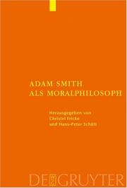 Cover of: Adam Smith als Moralphilosoph
