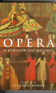 Cover of: Opera by Stephen Brook