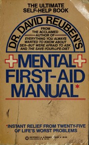 Cover of: Dr. David Reuben's Mental First-Aid Manual by David R. Reuben