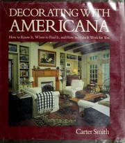Cover of: Decorating with Americana: how to know it, where to find it, and how to make it work for you