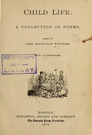 Cover of: Child life: a collection of poems