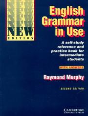 Cover of: English Grammar in Use, New edition, With Answers