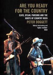 Cover of: Are You Ready for the Country? by Peter Doggett