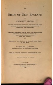 Cover of: The Birds of New England and Adjacent States: Containing Descriptions of the ...