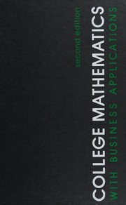 Cover of: College mathematics with business applications