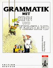 Cover of: Grammatik Mit Unsinn Und Verstand
