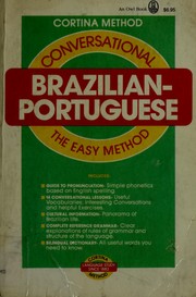 Cover of: Conversational Brazilian-Portuguese: intended for self-study and for use in schools