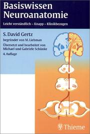 Cover of: Basiswissen Neuroanatomie. Leicht verständlich, knapp, klinikbezogen.