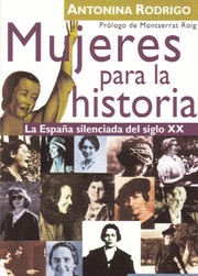Cover of: Mujeres para la historia  by Antonina Rodrigo García