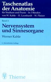 Cover of: Nervensystem Und Sinnesorgane