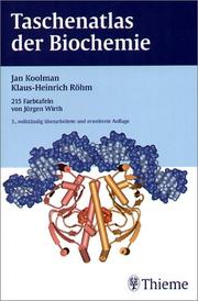 Cover of: Taschenatlas der Biochemie