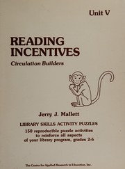 Cover of: Reading Incentives (Library Skills Activity Puzzles) by J. Mallett
