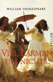 Cover of: Viel Larmen Um Nichts by William Shakespeare